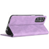 Leather Folio Wallet Case for Samsung Galaxy S24 FE - Purple
