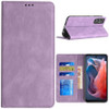 Leather Folio Wallet Case for Samsung Galaxy S24 FE - Purple