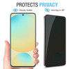 Privacy Tempered Glass Screen Protector for Samsung Galaxy S24 FE