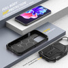 Military Grade HD Armor MagSafe Case with Kickstand for iPhone 16 Pro Max - Black
