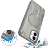 Military Grade HD Armor MagSafe Case with Kickstand for iPhone 16 - Grey