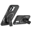Military Grade HD Armor MagSafe Case with Kickstand for iPhone 16 Plus - Black
