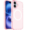 Slim Transparency MagSafe Case for iPhone 16 - Pink