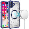 Fusion Evo Transparent MagSafe Case for iPhone 16 Plus - Blue