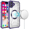 Fusion Evo Transparent MagSafe Case for iPhone 16 Plus - Purple