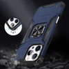 Military Grade Robust Series Hybrid Case with Ring Grip for iPhone 16 Pro Max - Blue