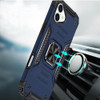 Military Grade Robust Series Hybrid Case with Ring Grip for iPhone 16 Plus - Blue