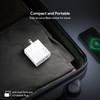 65W GaN Dual USB-C PD Power Delivery Wall Charger - White