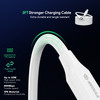 48W USB-C PD Power Delivery + USB-A Quick Charge 3.0 Car Charger + USB-C Cable - White