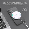 15W MagSafe Compatible Magnetic Wireless Fast Charger