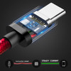 3 Ft. High-Speed 3A Nylon Braided USB-C to USB-A Charge & Sync Cable - Red