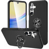 360 Rotating Ring Grip Hybrid Case for Samsung Galaxy A16 5G - Black