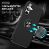 360 Rotating Ring Grip Hybrid Case for Samsung Galaxy A16 5G - Black