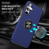 360 Rotating Ring Grip Hybrid Case for Samsung Galaxy A16 5G - Blue