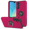 360 Rotating Ring Grip Hybrid Case for Samsung Galaxy A16 5G - Hot Pink