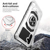 Military Grade Robotic Series Hybrid Case with Ring Grip for Samsung Galaxy A16 5G - Silver