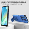 Camera Privacy Cover Hybrid Case with Kickstand for Samsung Galaxy A16 5G - Blue