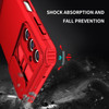 Camera Privacy Cover Hybrid Case with Kickstand for Samsung Galaxy A16 5G - Red
