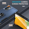 Military Grade TUFF Shockproof Hybrid Armor Case with Ring Grip for Samsung Galaxy A16 5G - Blue