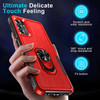 Military Grade TUFF Shockproof Hybrid Armor Case with Ring Grip for Samsung Galaxy A16 5G - Red