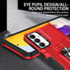 Military Grade Shockproof Hybrid Case with Ring Grip for Samsung Galaxy A16 5G - Red
