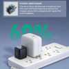 Aukey Omnia II Mini 30W USB-C Fast Wall Charger with GaN Power Technology - Black