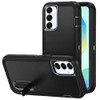 Military Grade TUFF Hybrid Armor Case with Kickstand for Samsung Galaxy A16 5G - Black