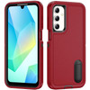 Military Grade TUFF Hybrid Armor Case with Kickstand for Samsung Galaxy A16 5G - Red