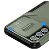 Combat Tough Series Hybrid Case with Camera Lens Cover for Samsung Galaxy A16 5G - Green