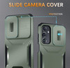 Combat Tough Series Hybrid Case with Camera Lens Cover for Samsung Galaxy A16 5G - Green