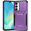 Combat Tough Series Hybrid Case with Camera Lens Cover for Samsung Galaxy A16 5G - Purple