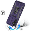 Military Grade Ring Holder Case with Camera Lens Cover for Samsung Galaxy A16 5G - Purple