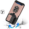 Military Grade All-In-One Ring Stand Card Case for Samsung Galaxy A16 5G - Rose Gold