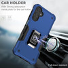 Military Grade Shockproof Hybrid Armor Case with Ring Grip for Samsung Galaxy A16 5G - Blue