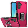 Military Grade Shockproof Hybrid Armor Case with Ring Grip for Samsung Galaxy A16 5G - Hot Pink