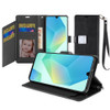 Extra Series Essential Leather Wallet Stand Case for Samsung Galaxy A16 5G - Black