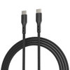10 ft. High-Speed 3A Braided USB-C to USB-C Charge & Sync Cable - Black