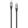 100W 5A USB-C to USB-C Charge and Sync Cable 10 ft. - Black