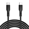 4 ft. High-Speed 3A Braided USB-C to USB-C Charge & Sync Cable - Black