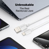 3.3 ft USB-C to USB-A High-Speed Charge & Sync Cable - White