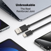 3.3 ft USB-C to USB-A High-Speed Charge & Sync Cable - Black