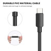 6 ft USB-C to USB-C High-Speed Charge & Sync Cable - Black
