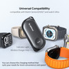 Portable Magnetic Wireless Charger Power Bank for Apple Watch - Black