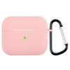 Silicone Protective Case with Clip for AirPods (4th Generation) - Pink