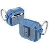 Carbon Series TUFF Hybrid Case with Secure Lock Clip for AirPods (4th Generation) - Blue