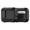 Secure Lock Clip Design Hybrid Case for AirPods (4th Generation) - Black