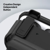 Secure Lock Clip Design Hybrid Case for AirPods (4th Generation) - Black