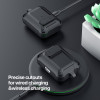 Secure Lock Clip Design Hybrid Case for AirPods (4th Generation) - Black