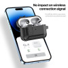Secure Lock Clip Design Hybrid Case for AirPods (4th Generation) - Black