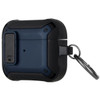 Secure Lock Clip Design Hybrid Case for AirPods (4th Generation) - Blue